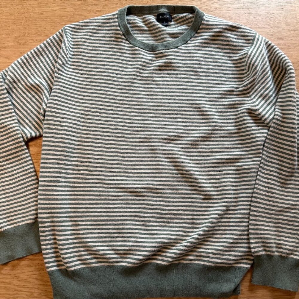 J Crew Striped Sweater